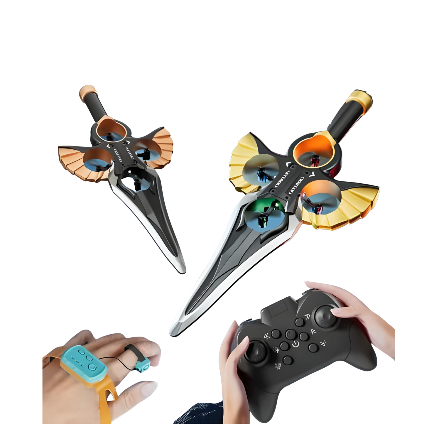 🗡️ DRONE ESPADA VOLADORA: ¡EL VUELO QUE SE HACE VIRAL! 🚀