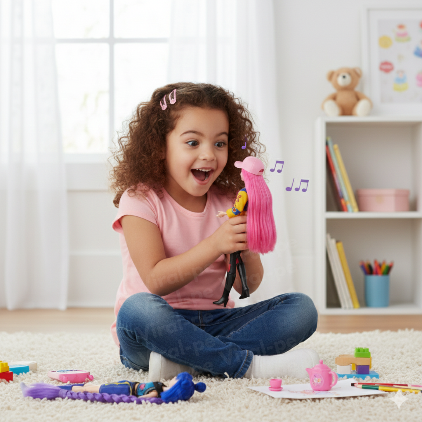 MUÑECAS K-POP DEMON HUNTERS MUSICALES Y ARTICULABLES