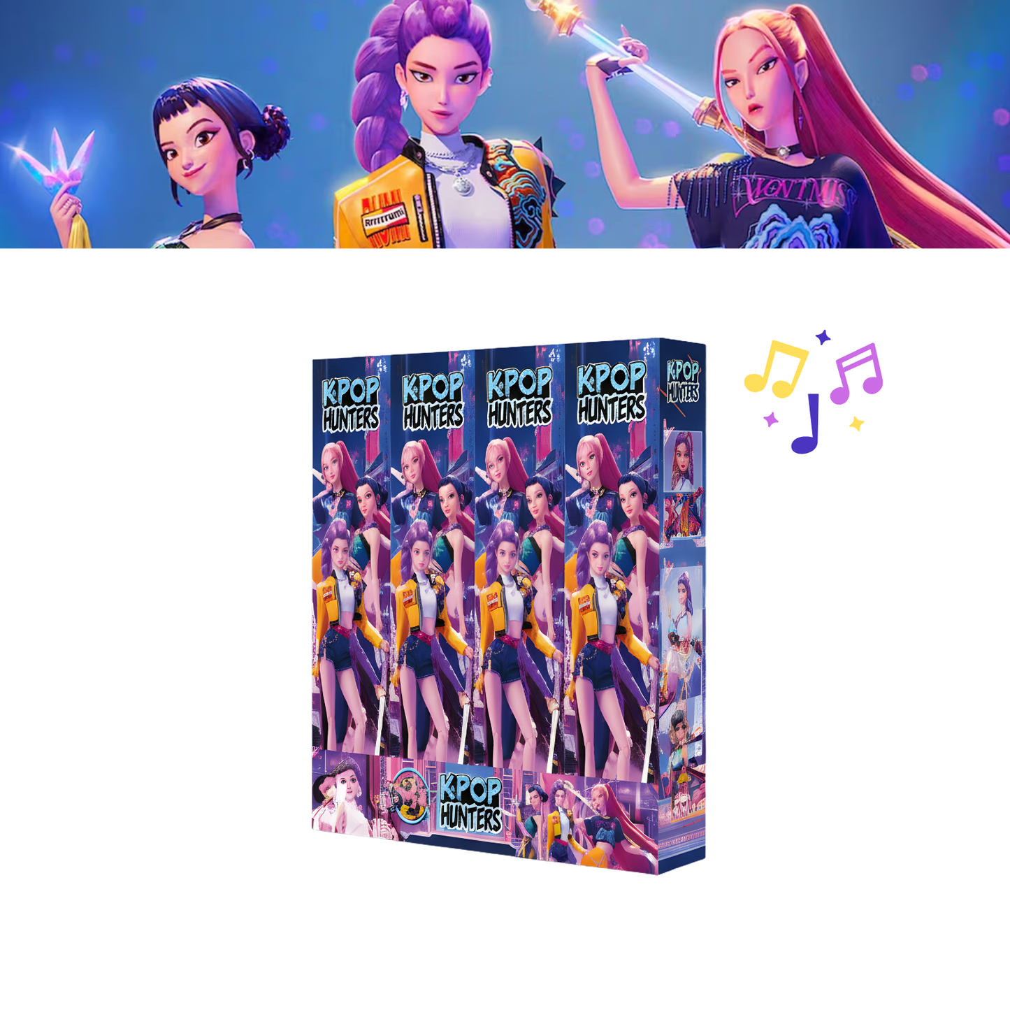 MUÑECAS K-POP DEMON HUNTERS MUSICALES Y ARTICULABLES