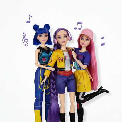 MUÑECAS K-POP DEMON HUNTERS MUSICALES Y ARTICULABLES